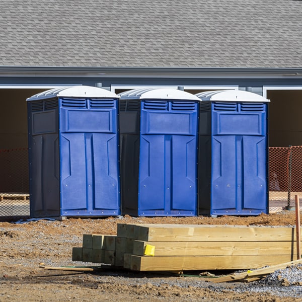 are there any restrictions on what items can be disposed of in the porta potties in Leesburg OH